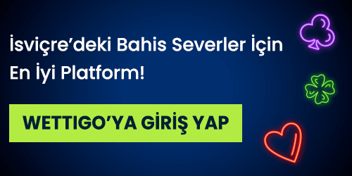 Neon şans sembolleriyle İsviçre bahis severlerine yönelik giriş çağrısı